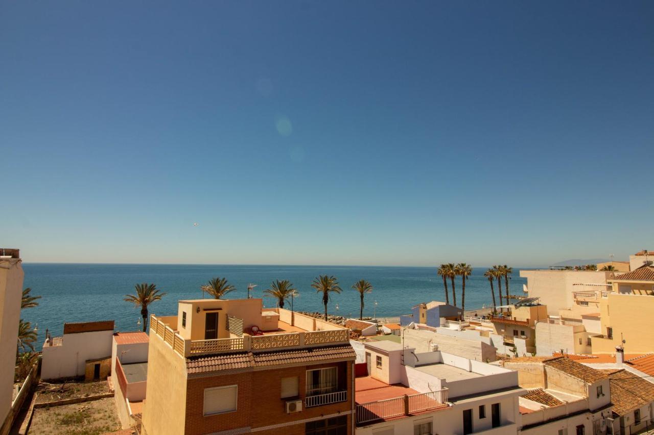 A View Of The Beach Duplex 马拉加 外观 照片